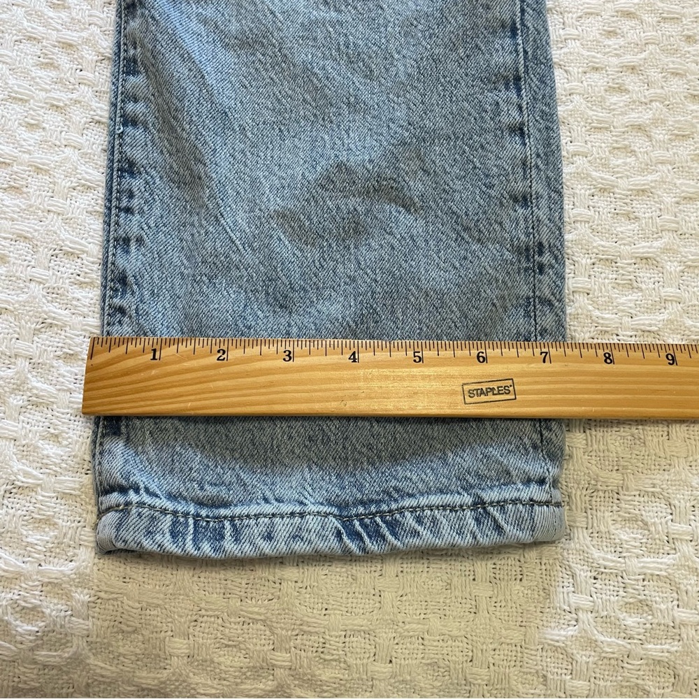 Aeropostale Mid Rise Ankle Straight Jeans - Blue~ Size 10 R Great for casual - Picture 6 of 12